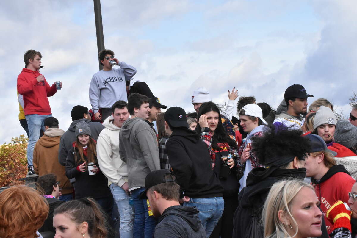 It was a packed tailgate at Ferris State University preceding the Bulldogs 22-21 loss to arch-rival Grand Valley.