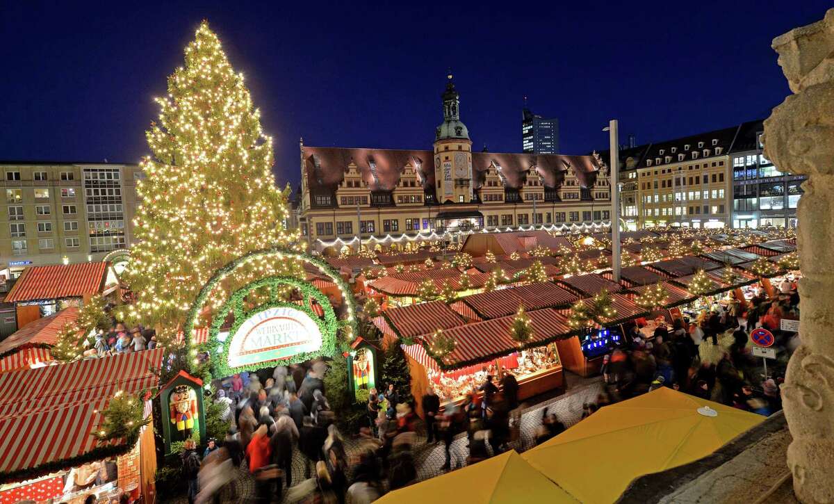 Christmas markets like this one in Leipzig, Germany, founded in the 16th century, are the inspiration for the new-for-2022 Cohoes Holiday Market.