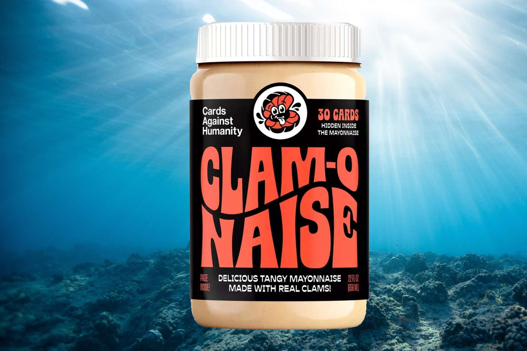 Clam mayonnaise is now a thing, thanks to Cards Against Humanity