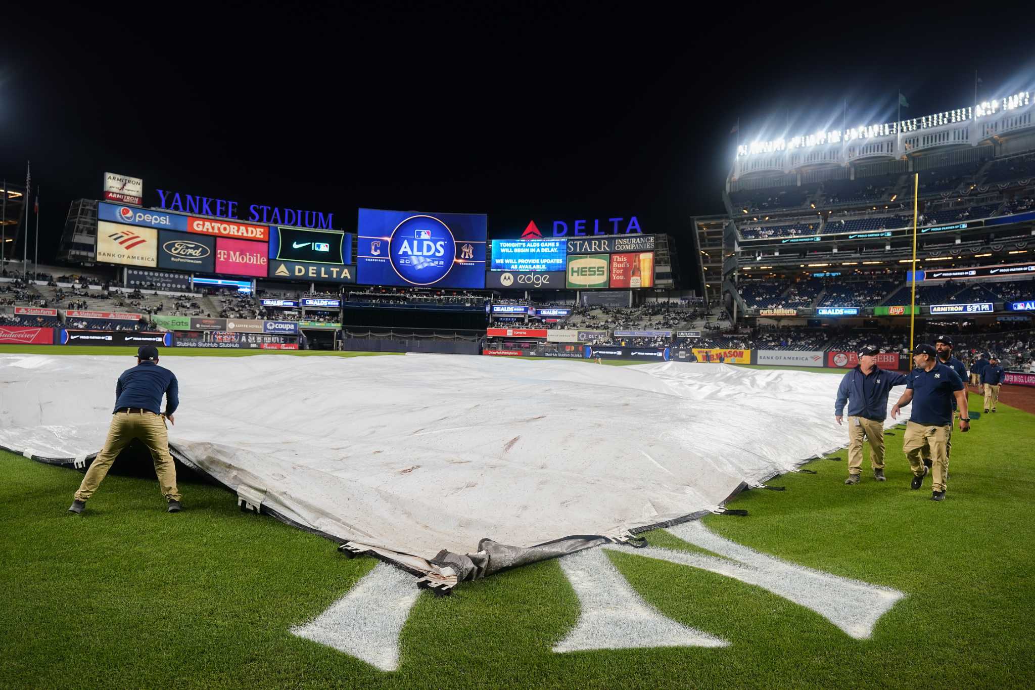 PHOTO: New York Yankees' Nestor Cortes and Ron Marinaccio spotted