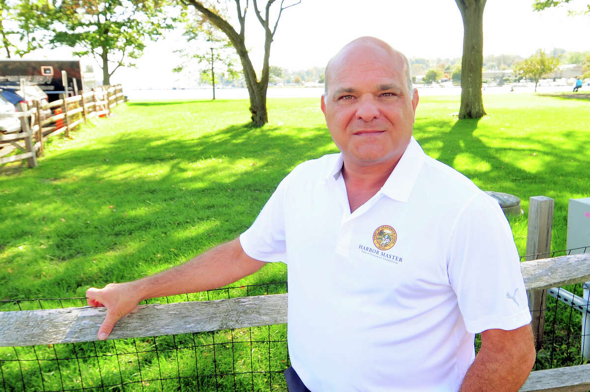 Greenwich's new harbormaster, Paul Cappiali, hits the water