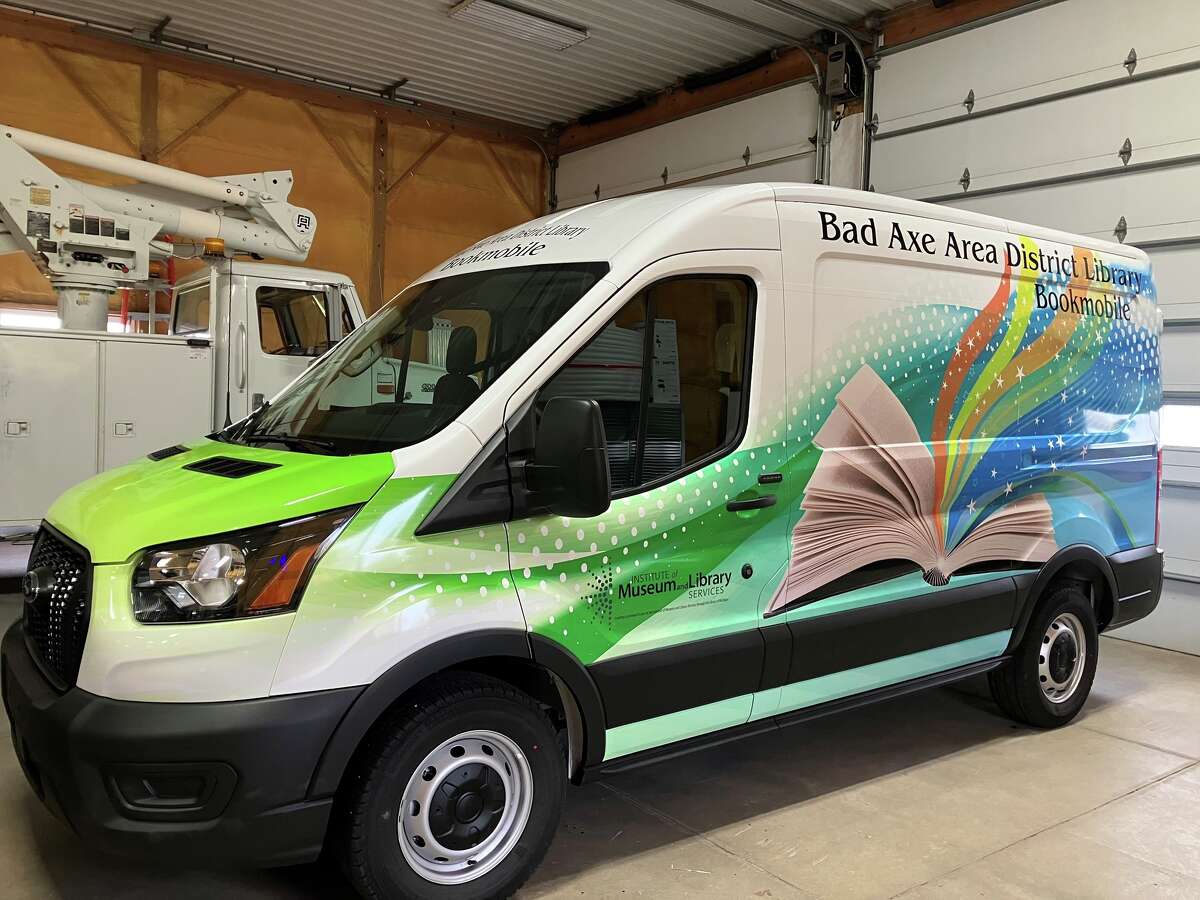 The van will bring the library experience to those who can't come themselves.