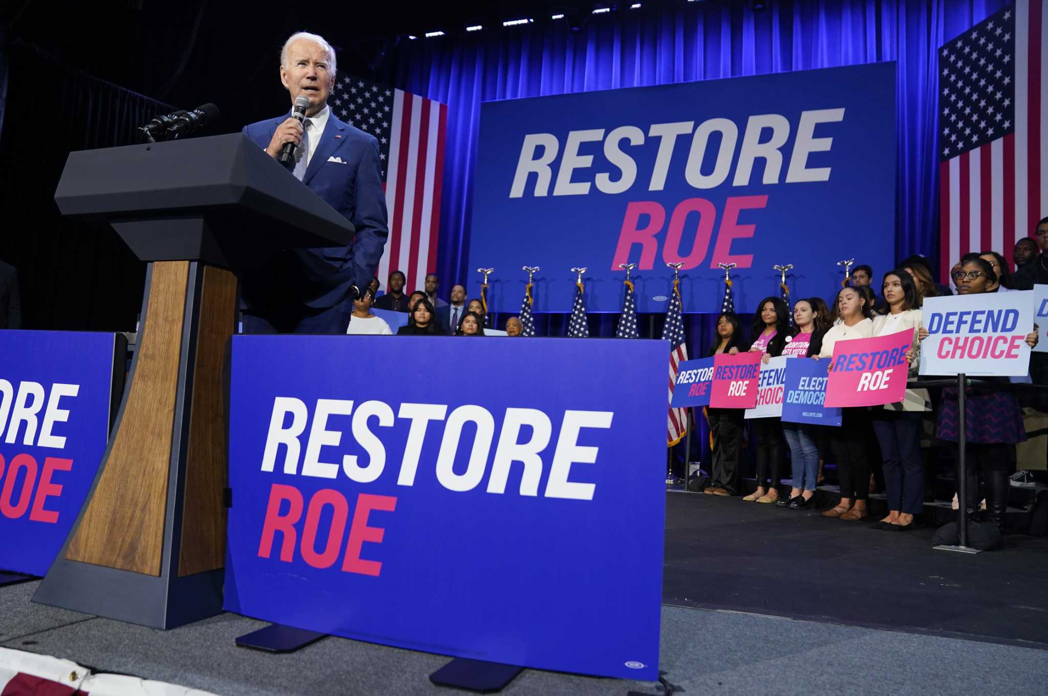 With Midterms Approaching, Biden Pledges To Veto Any Abortion Ban