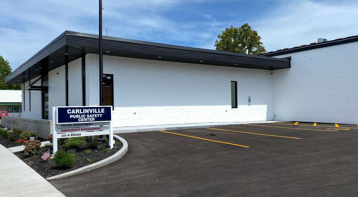 A dedication ceremony and open house were held Monday, Oct. 17, to celebrate the renovation of the former Frontier Building at 225 N. Broad St. in Carlinville into a multi-purpose Public Safety Center.