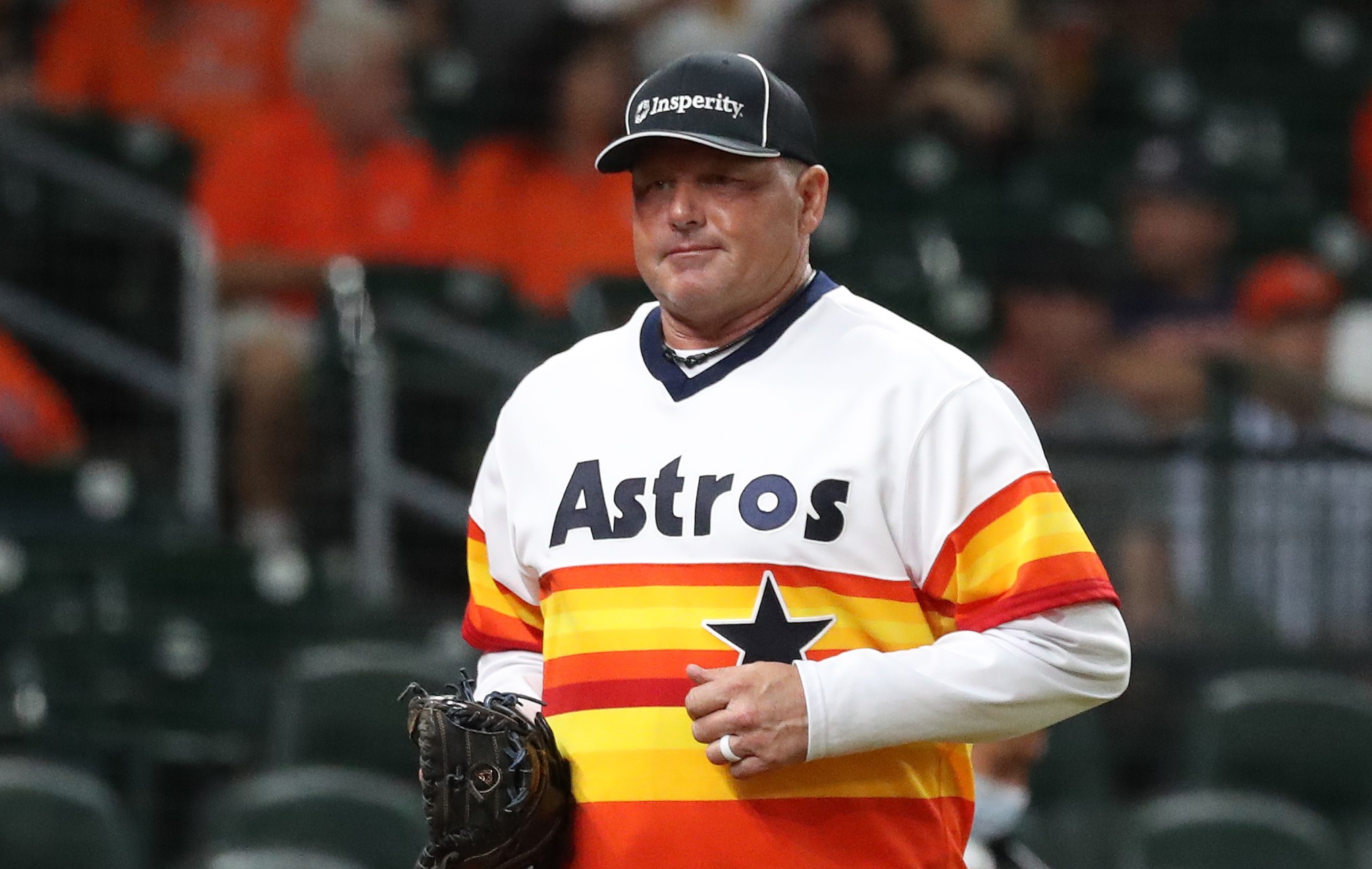 Roy Oswalt Houston Astros Game Used Baseball Cap