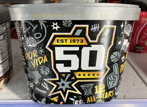 H-E-B scoops Spurs-themed ice cream to celebrate 50th season