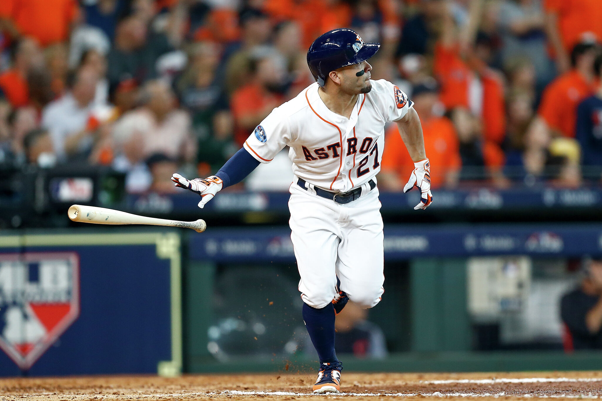 FOX Sports: MLB on X: Two years ago today, Jose Altuve sent the Astros to  the World Series with a walk-off home run against Aroldis Chapman.   / X