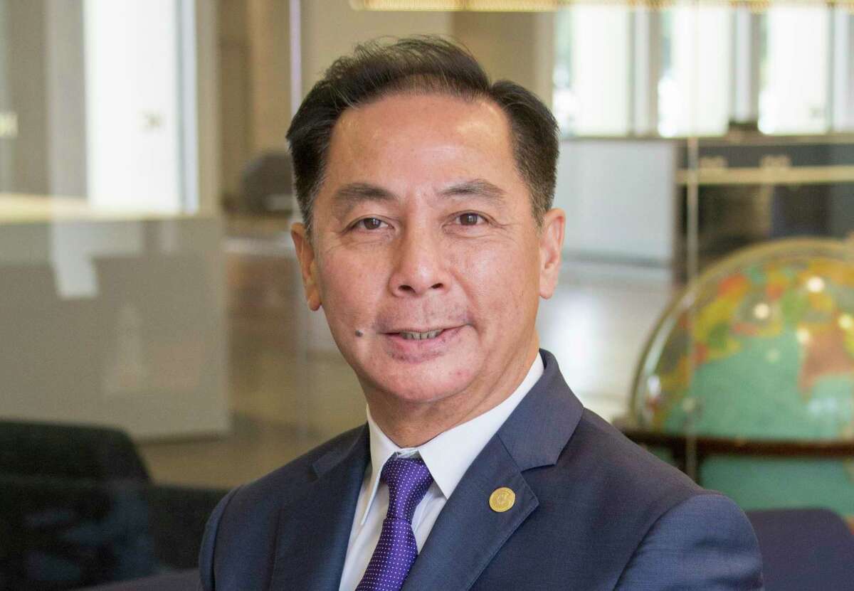 Hubert Vo is a candidate for Texas House of Representatives, District 149 shown Thursday August 25, 2016.