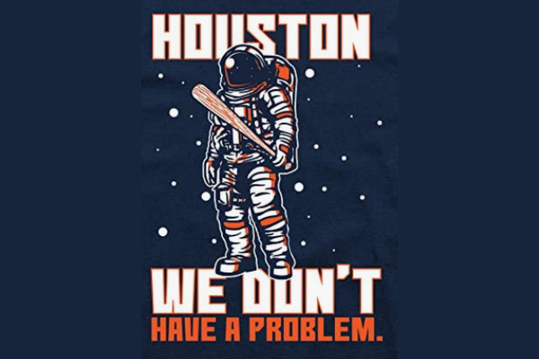 Houston Astros MLB Baseball Fueled By Haters Sports T-Shirt
