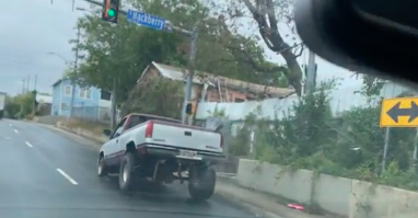 Puro San Antonio truck turns heads by defying gravity