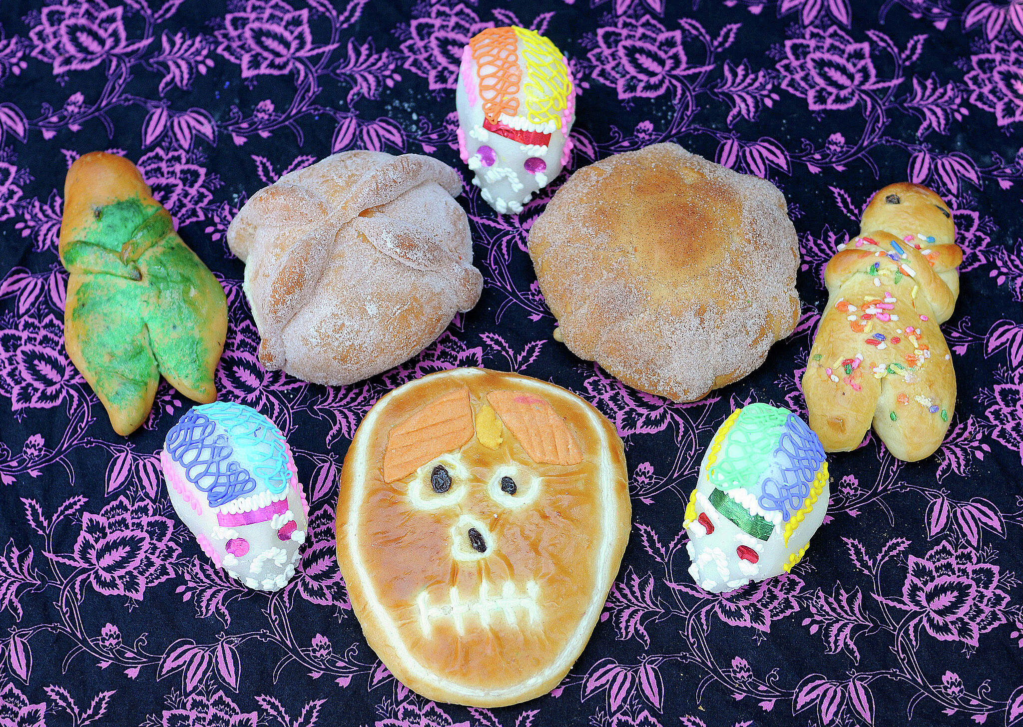 Dia De Los Muertos Pan De Muerto