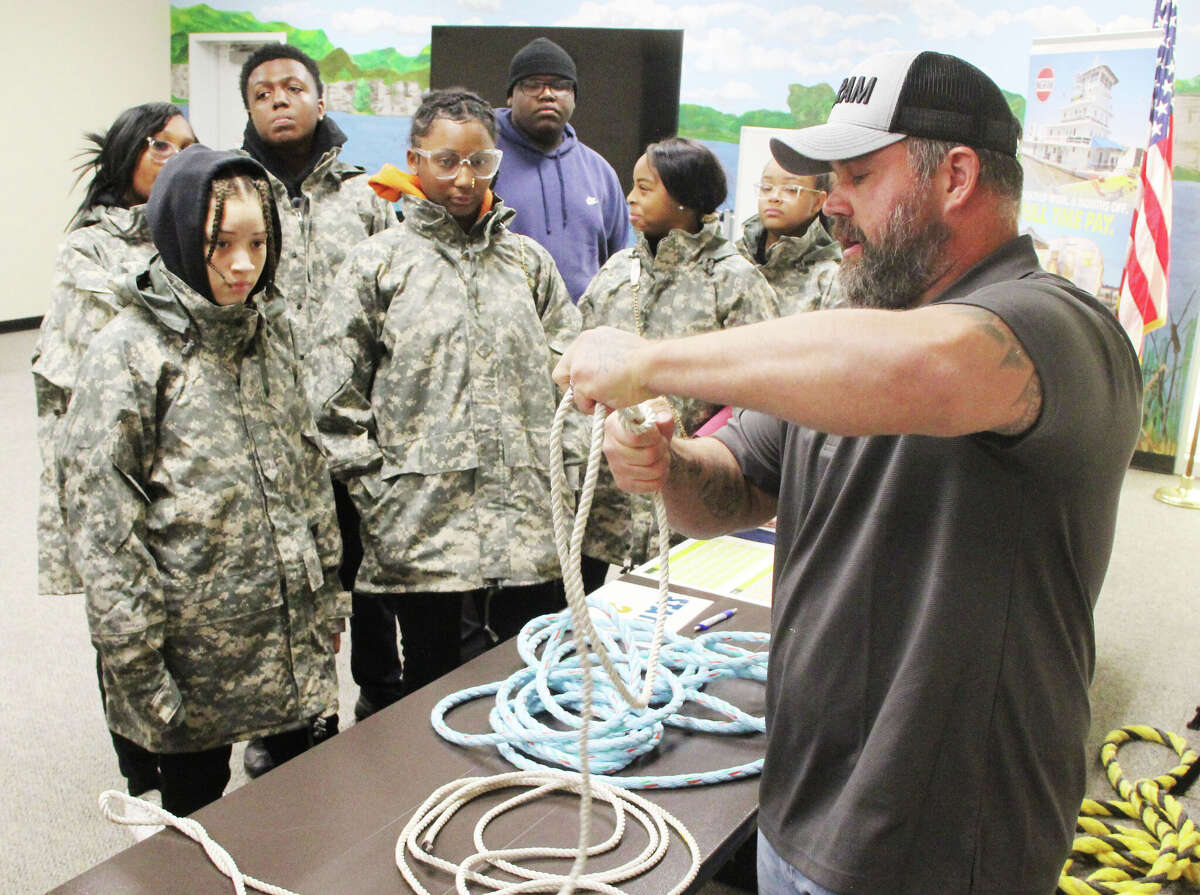Students learn about 'incredible' river jobs