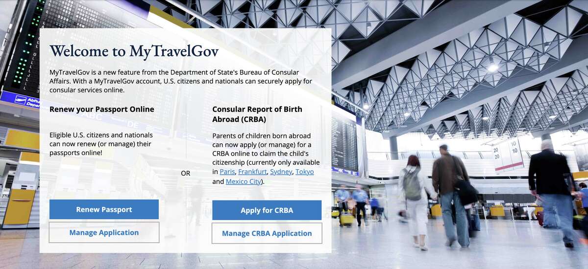 travel gov online passport
