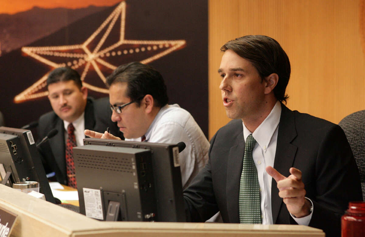 Beto O'Rourke while serving on city council in El Paso.