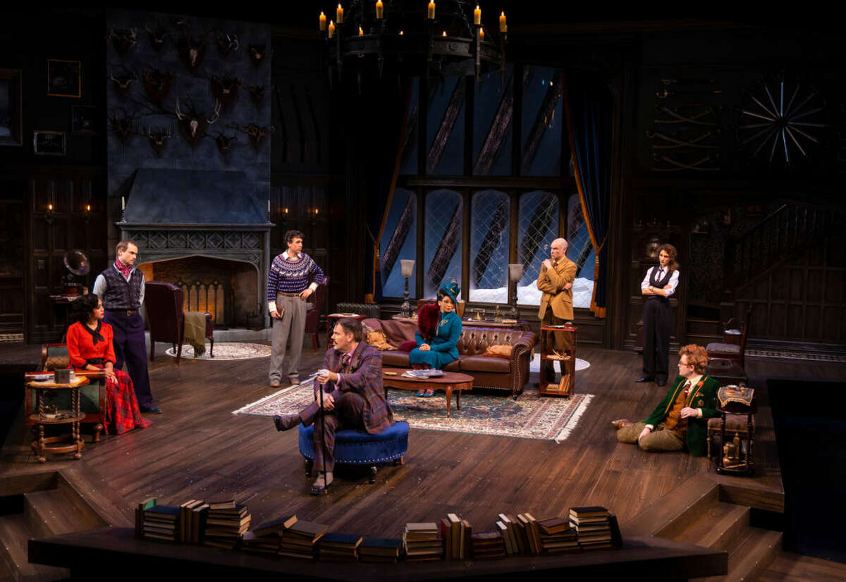 The cast of The Mousetrap.