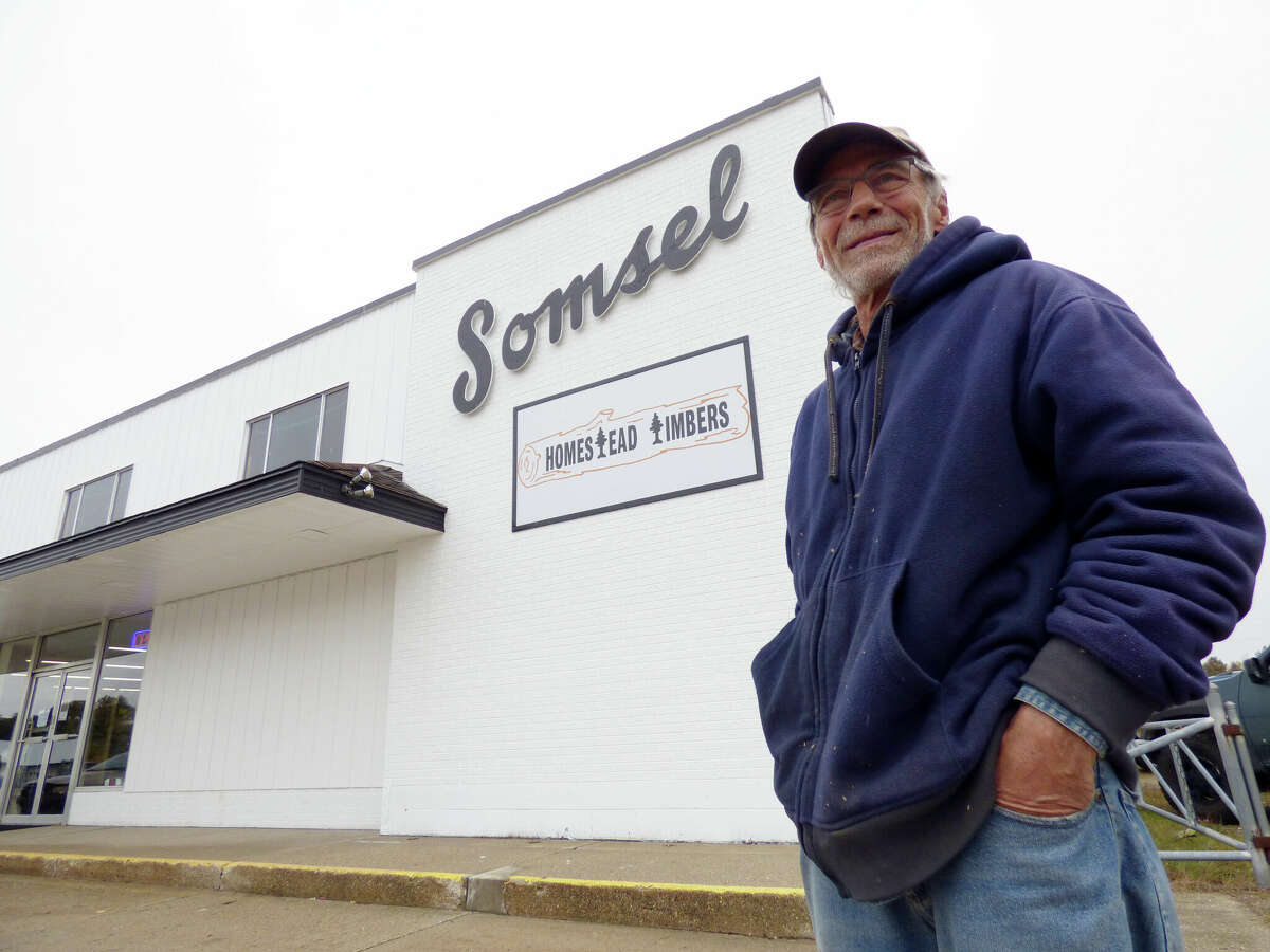 Dave Somsel former owner of Somsel Lumber Company is stepping down in 2023 and has sold the company to Marne-based Homestead Timbers. 