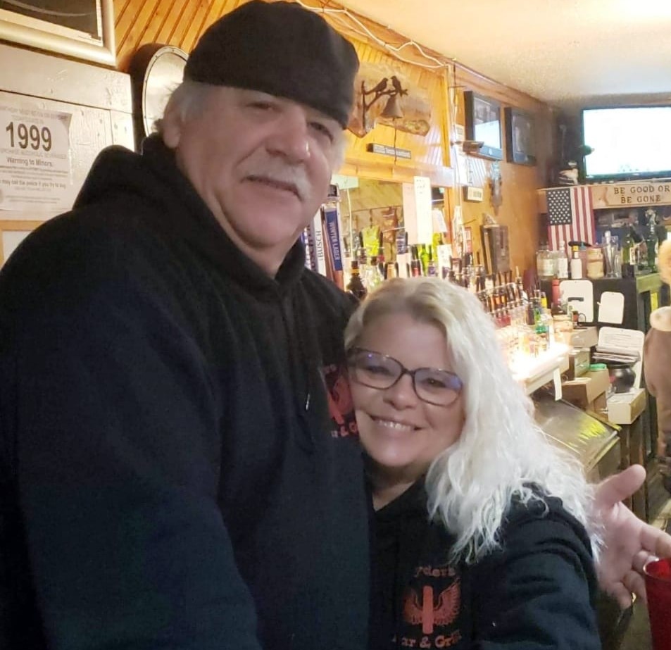 Kim and Scott Nephew have owned Ryders Bar & Grill on Midland Road for