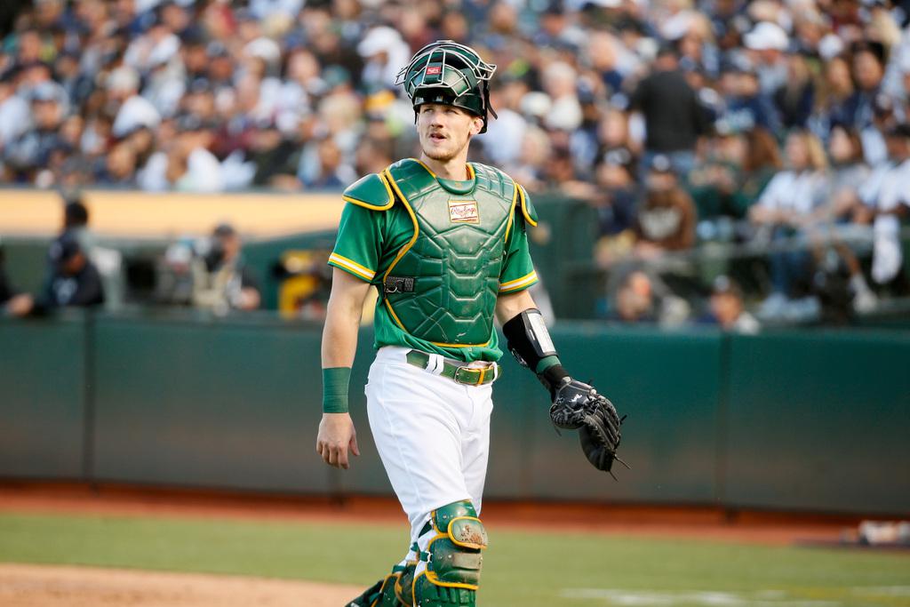 A's send Sean Murphy to Braves in three-team deal, net five-player package
