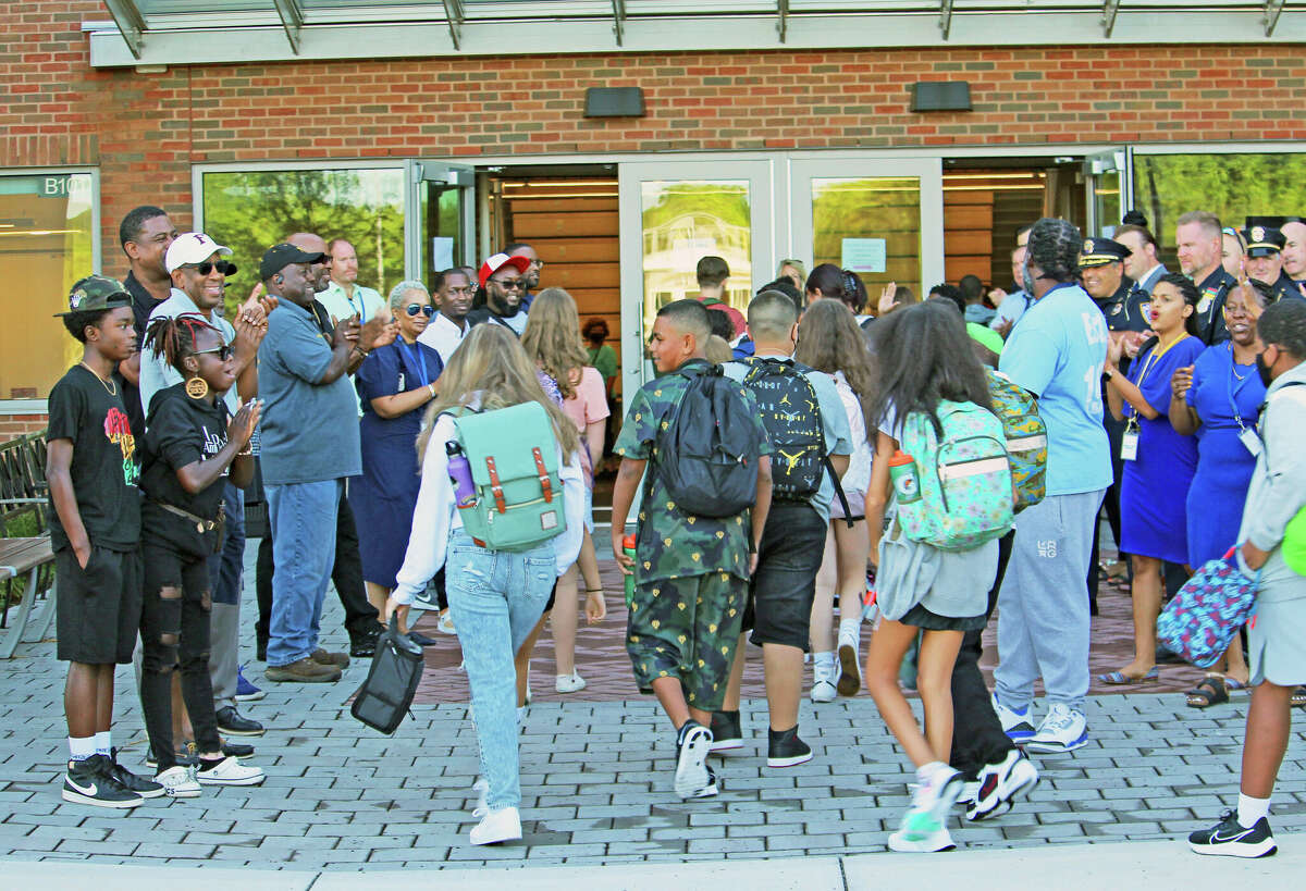 Middletown Public Schools welcomed students back to school Aug. 31 at Beman Middle School. Several Dattco bus routes were unexpectedly canceled this week due to driver shortages.