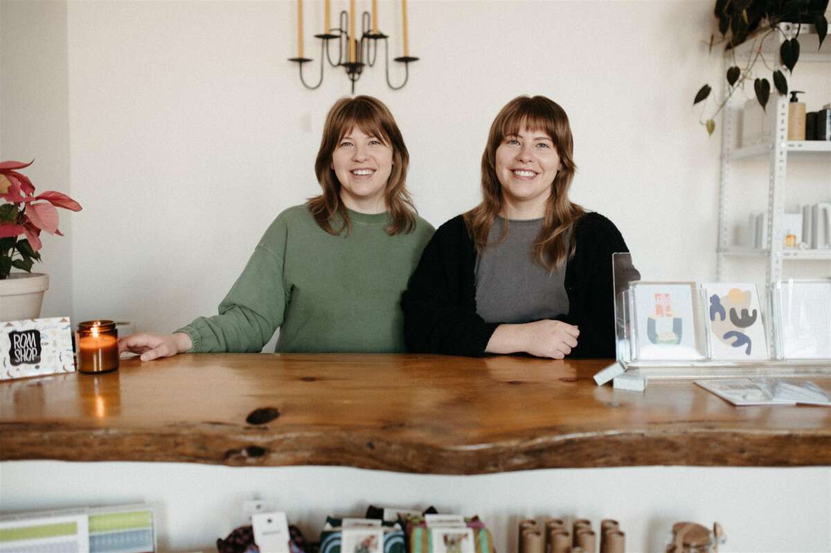 Allyson and Whitney Smith founded Rom Shop, a slow fashion and lifestyle goods boutique based in Albany, in 2021.
