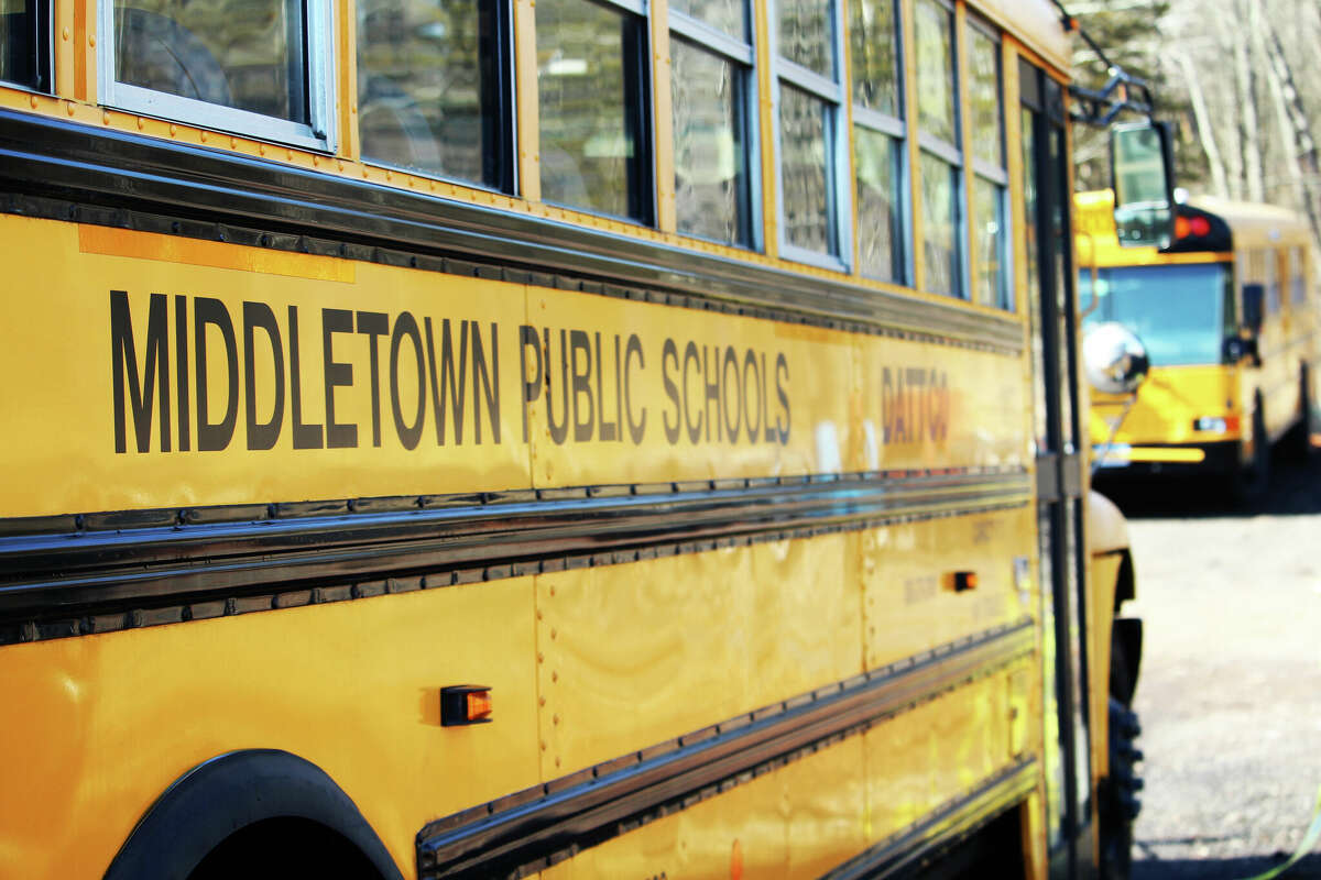 A Middletown Public Schools bus.