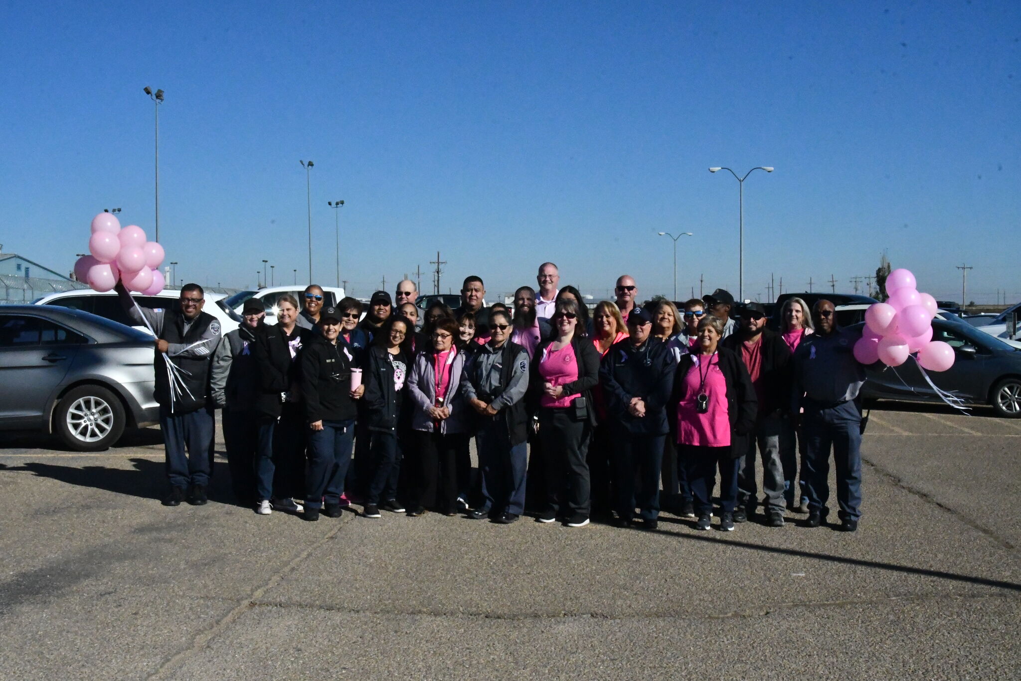 Formby Unit honors breast cancer fighters with walk and balloon release