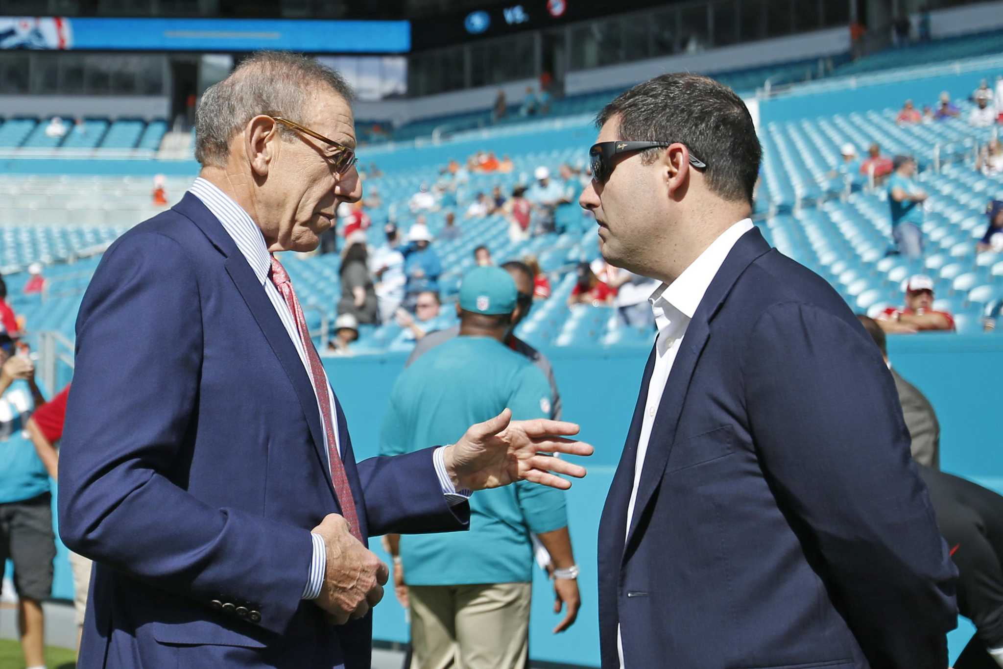 Miami Dolphins Owner Stephen M. Ross at The Miami Open