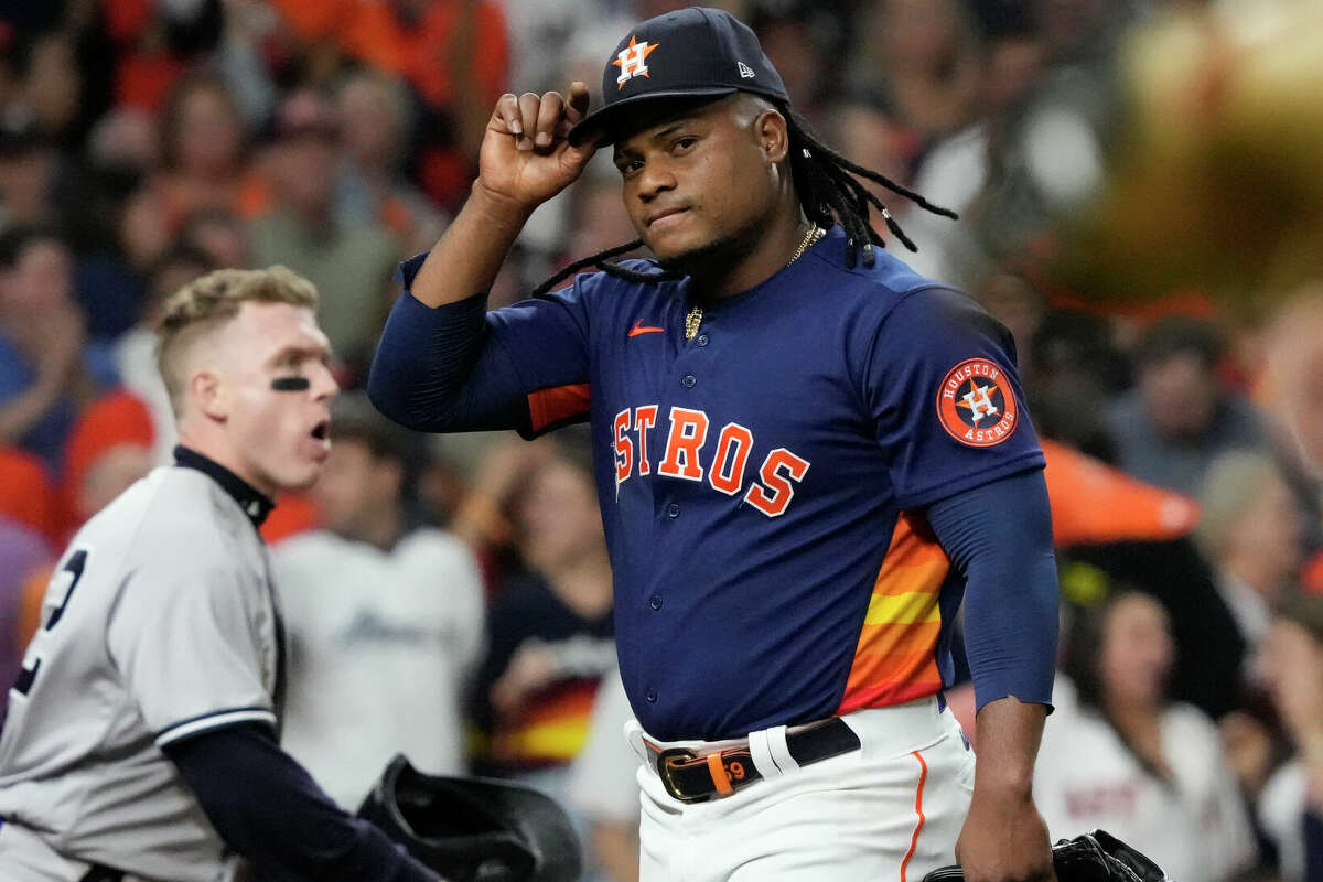 Story photo for The Astros take ALCS Game 2 against the Yankees.