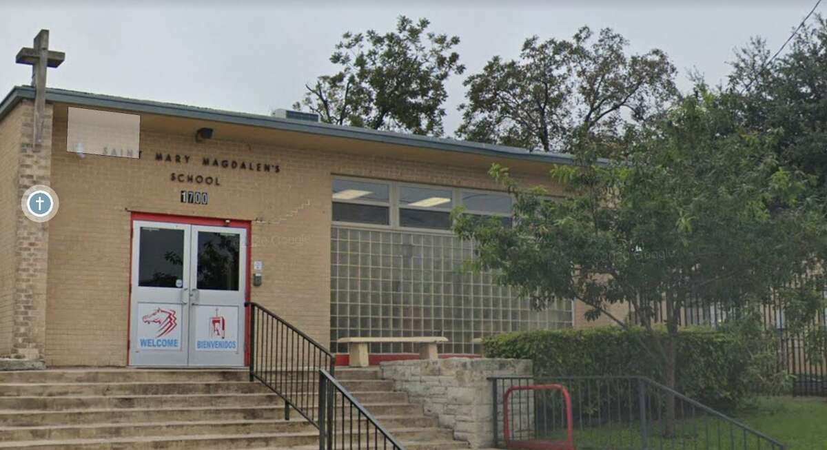 A Google Map image of St. Mary Magdalen School in San Antonio. 
