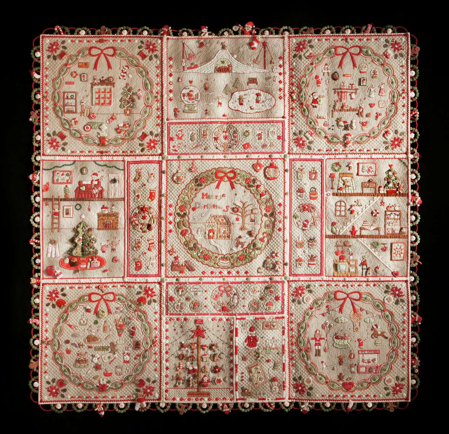 Quilt made of 226K pieces wins Best of Show and 12,500 at Houston