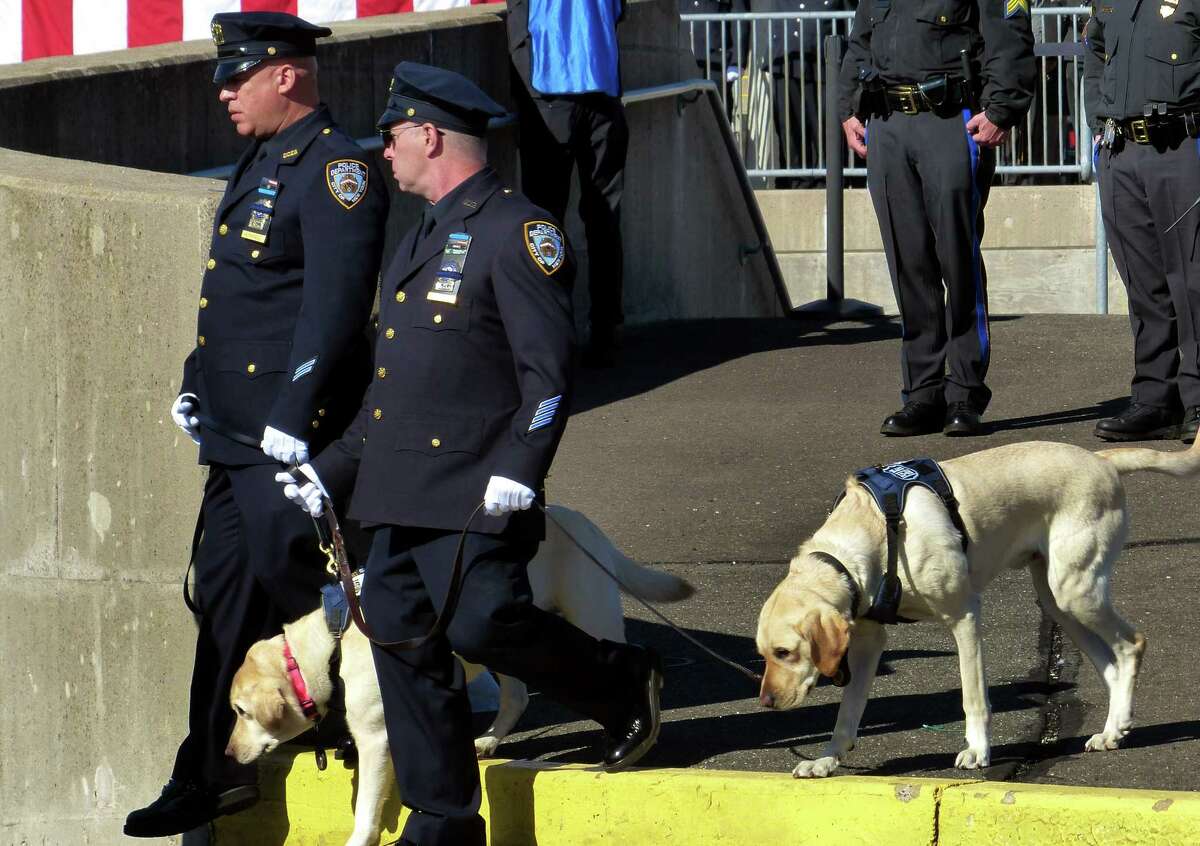 Flyover marks end of Bristol police funeral in East Hartford