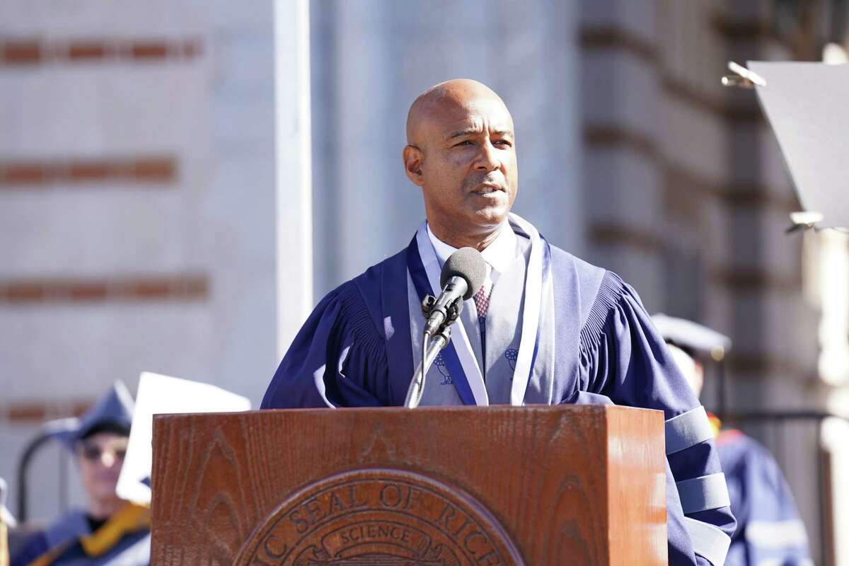 Rice University inaugurates eighth president, Reginald DesRoches