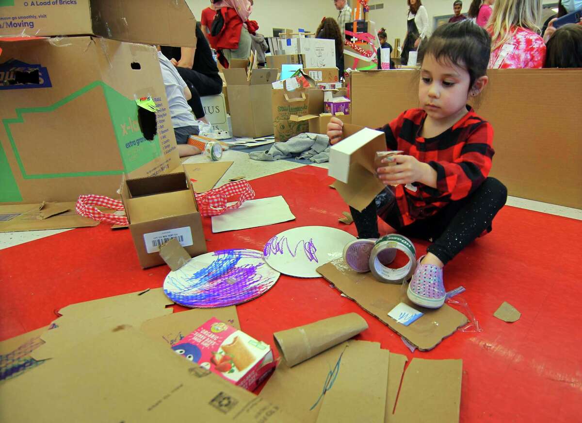 Photos Westover students create cardboard gocarts and more