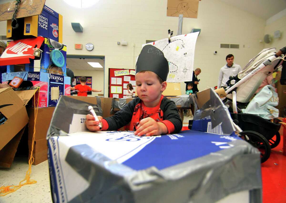 Photos Westover students create cardboard gocarts and more