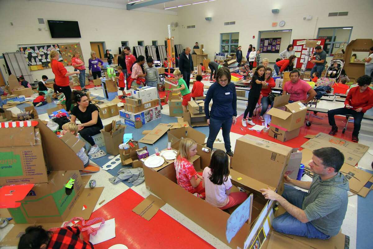 Photos Westover students create cardboard gocarts and more
