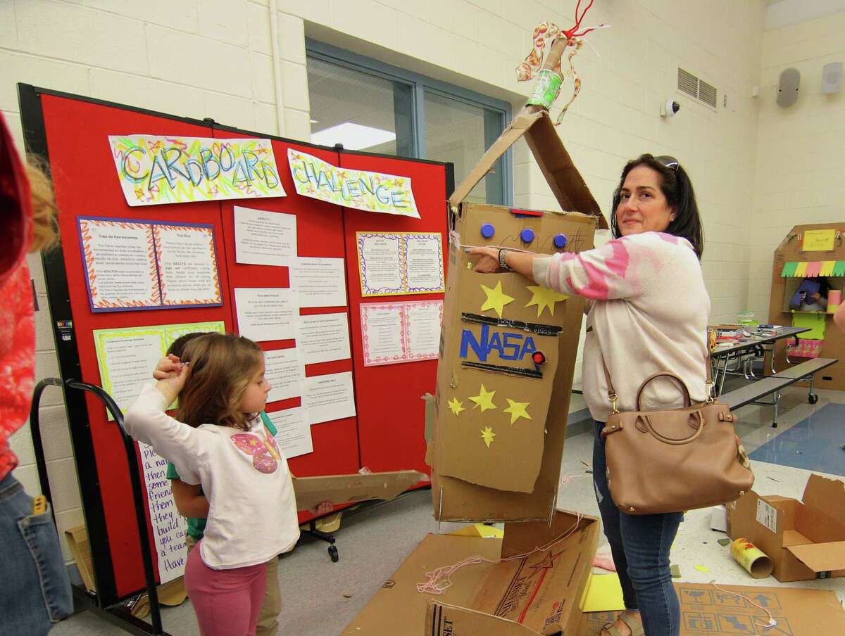 Photos Westover students create cardboard gocarts and more