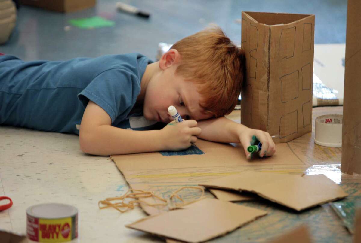 Photos Westover students create cardboard gocarts and more