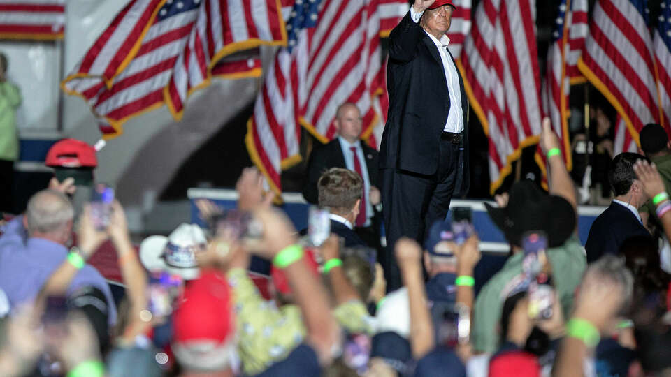 Story photo for Trump says Texas is 'not going blue,' calls O'Rourke 'a flake'
