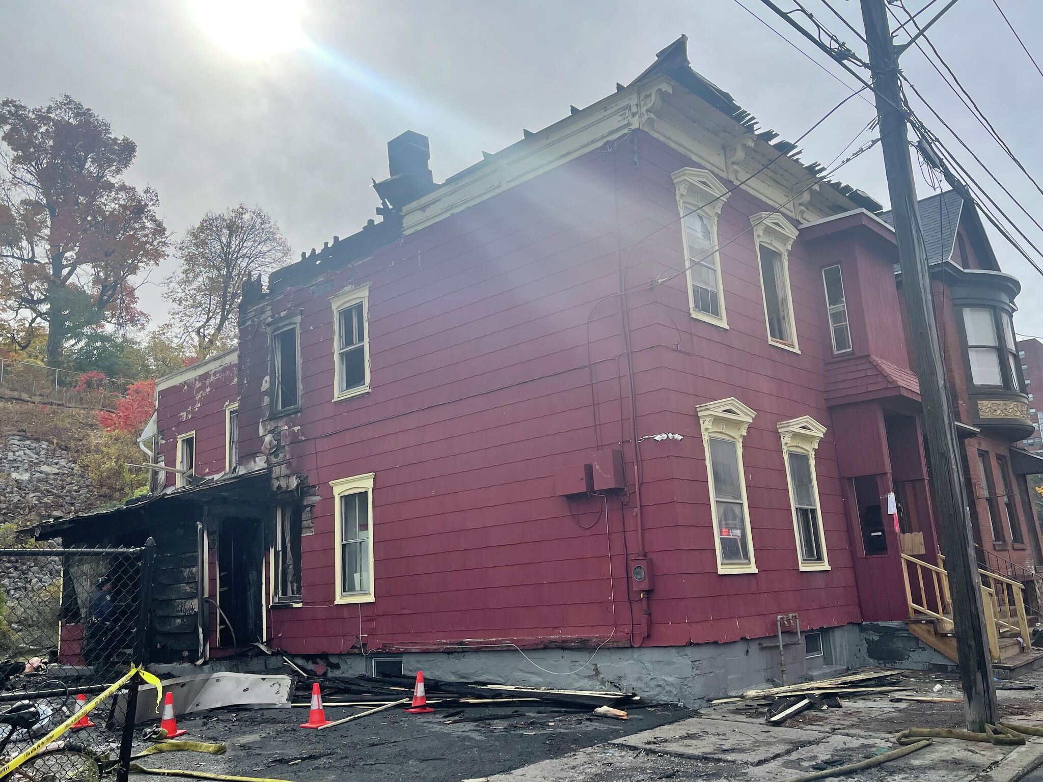 19 people displaced after fire ravages Schenectady rooming house