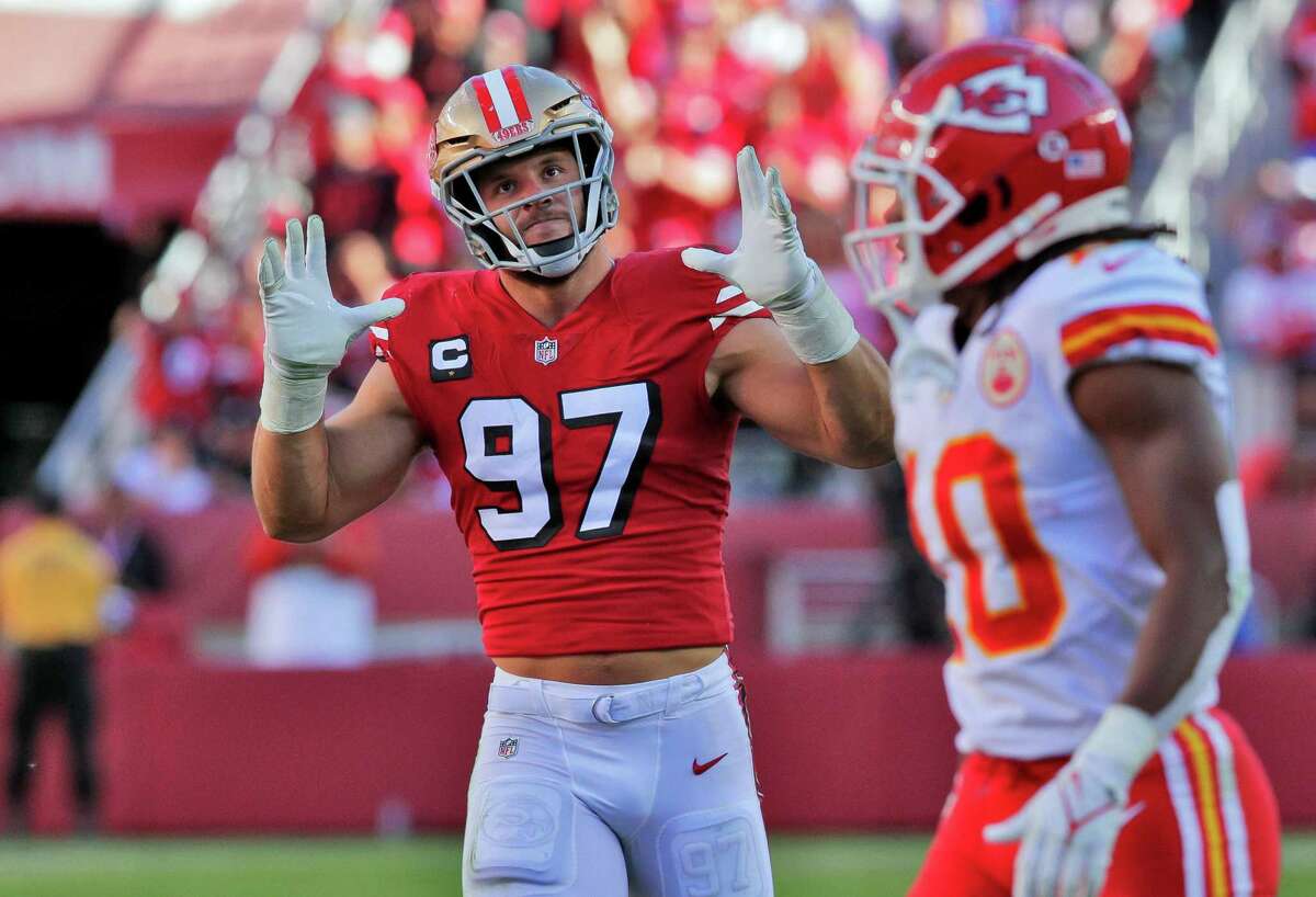 Christian Mccaffrey Teenymates San Francisco 49ers Nick Bosa color