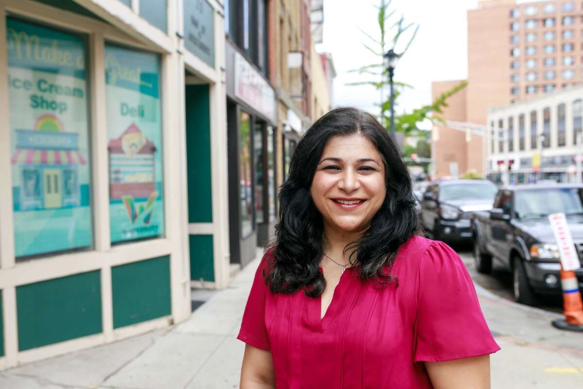  Sujata Gadkar-Wilcox is the Democratic candidate for the House seat in the 123rd district.