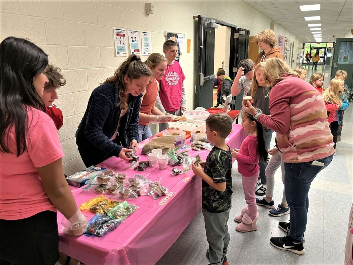 Bear Lake School students host a bake sale on Oct. 14 to raise money for the World Wildlife Fund.