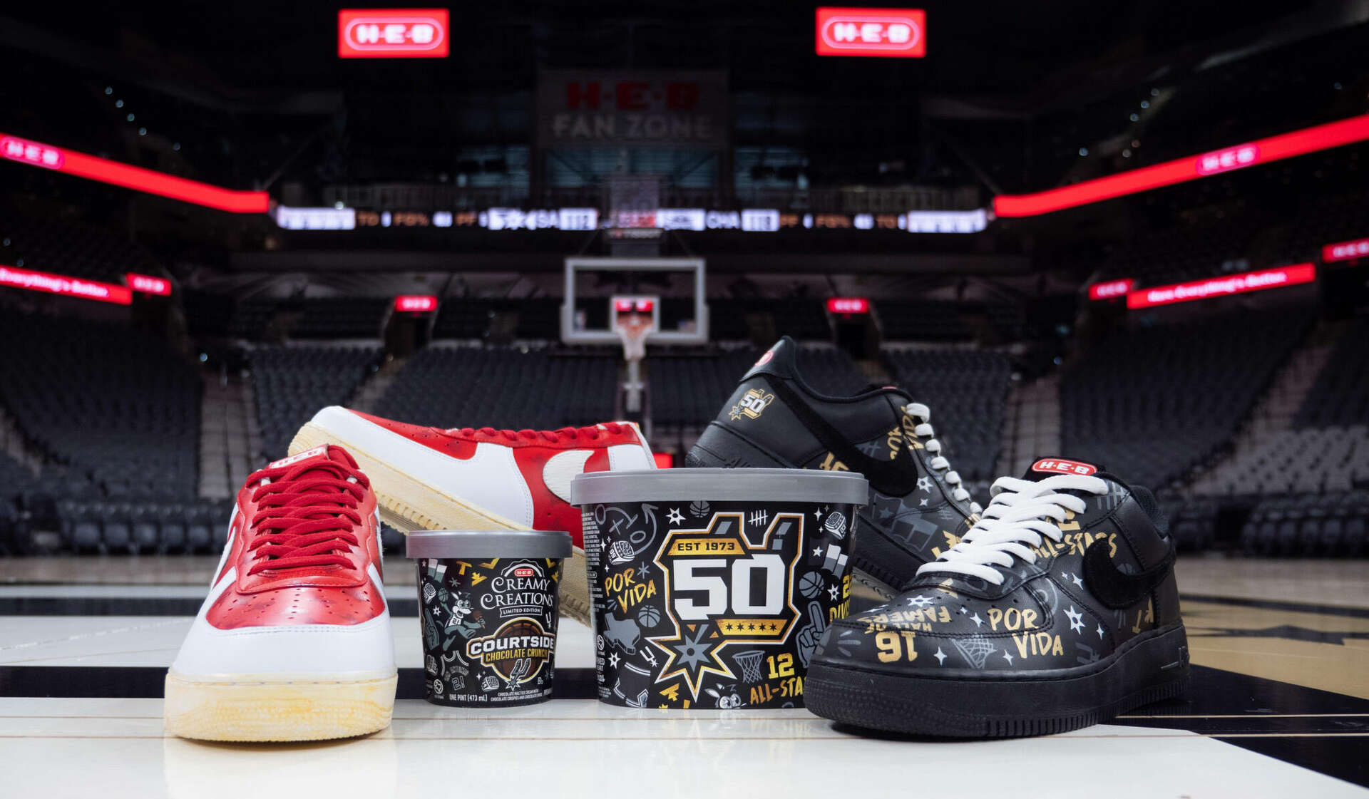 H-E-B celebrates Spurs with new ice cream flavor, sweepstakes