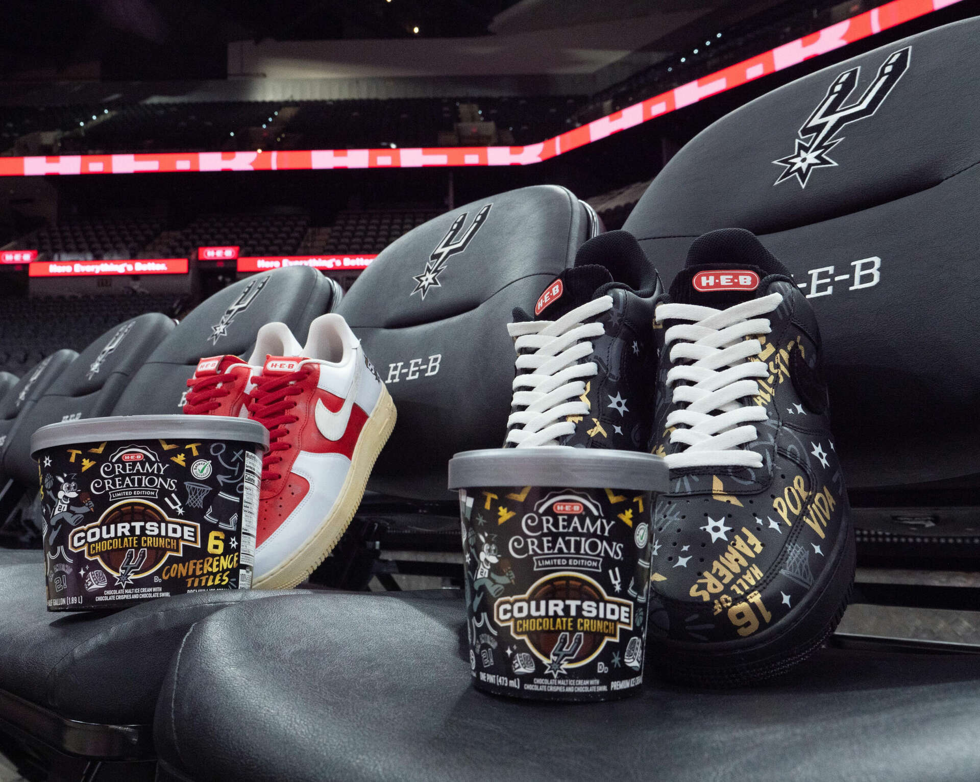H-E-B celebrates Spurs with new ice cream flavor, sweepstakes