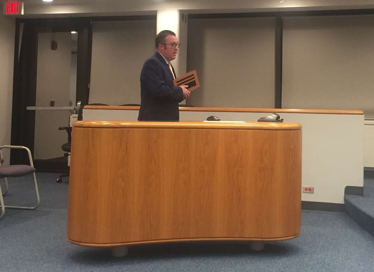 City of Midland Director of Planning and Community Development Jacob Kain had a busy evening during the City Council meeting Oct. 24, 2022, presenting six petitions and an ordinance amendment to the council, which were all approved following public hearings.