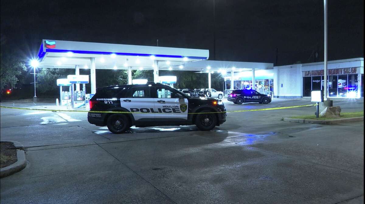 Houston police are investigating after one man was found dead and another was sent to a hospital in critical condition as a result of a triple shooting at a Chevron gas station on Tuesday, Oct. 25.
