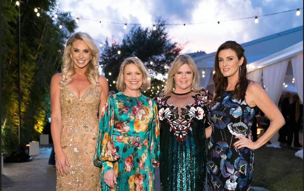 Chita Craft, Kelley Lubanko, Kelli Weinzerl, and Jordan Seff served as after-party co-chair, gala co-chairs and auction chair of Houston Zoo's Centennial Ball.