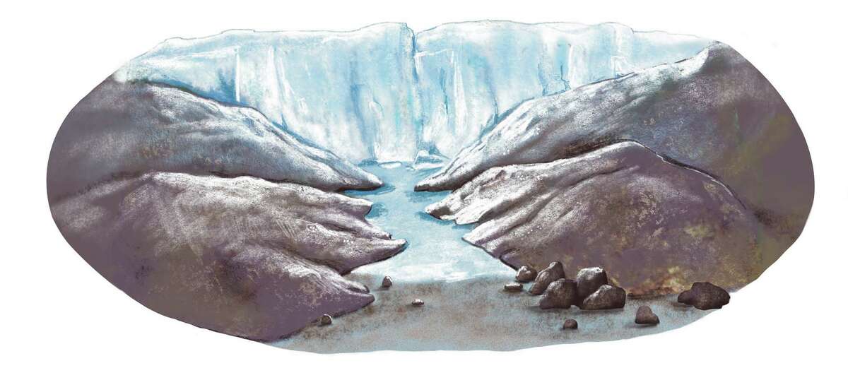 As the glacier receded, it left Connecticut's now-iconic hills in its wake.