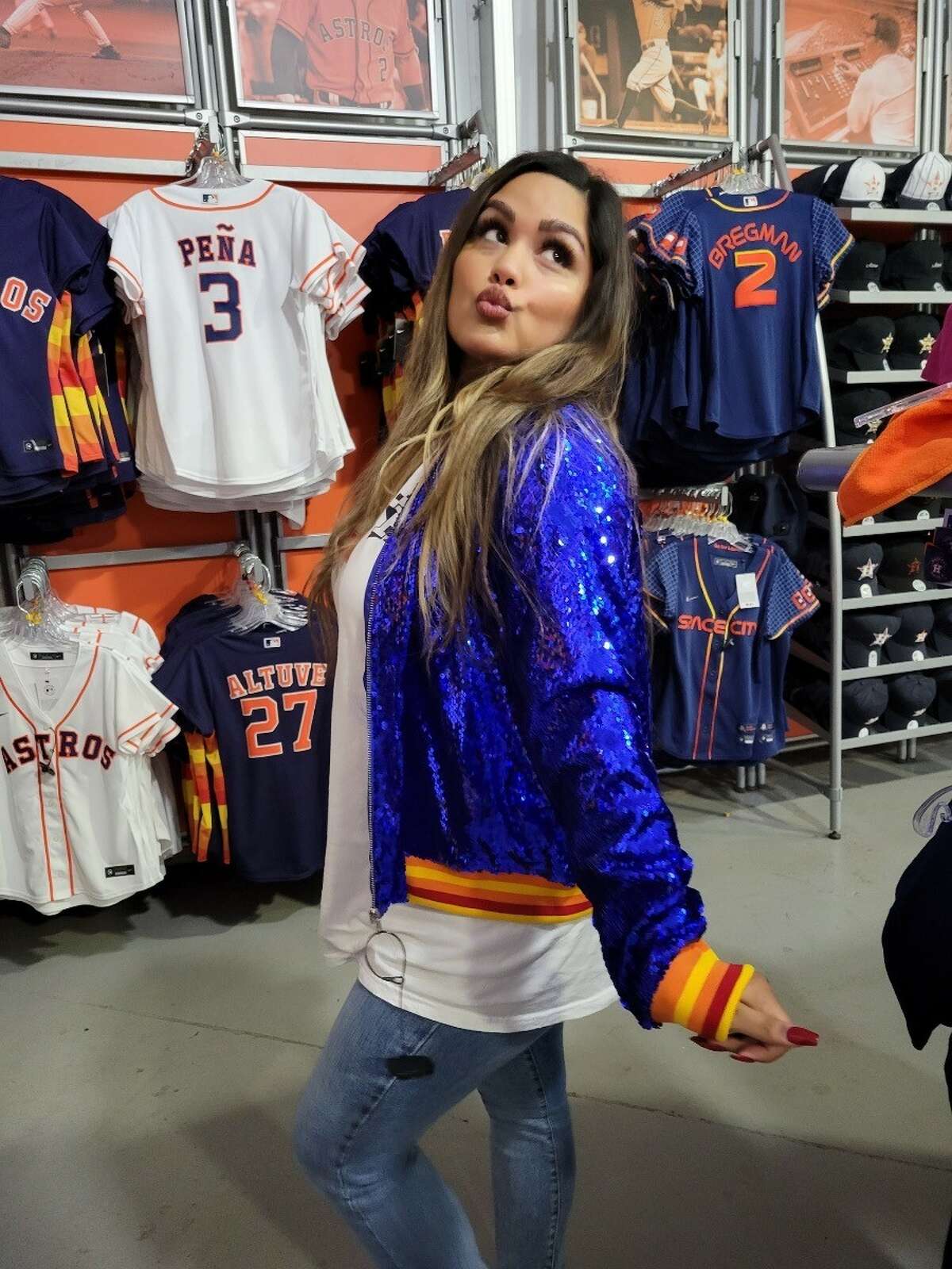 Official Ladies Houston Astros Jackets, Astros Ladies Pullovers