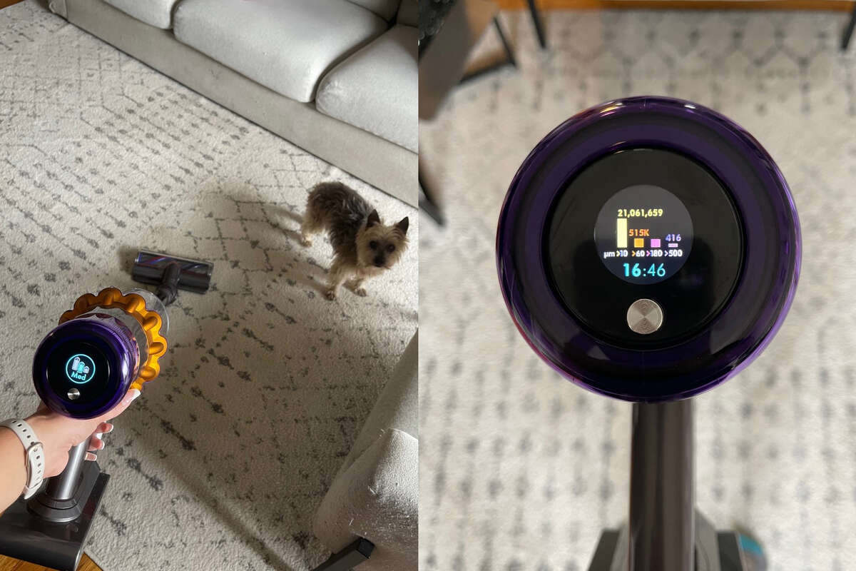 dyson v15 lcd screen price